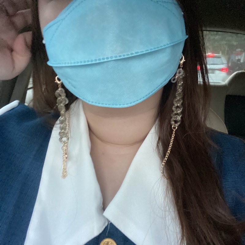 Mask strap korea import tali masker kacamata rantai