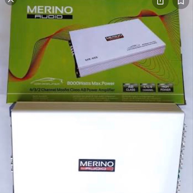 Power 4chanell merk Merino MR455