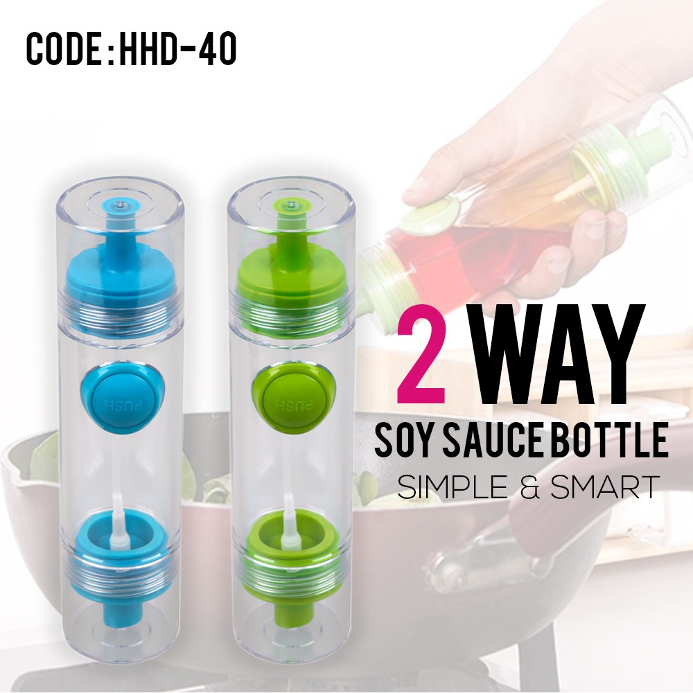 Botol Kecap Bottle 2 Way Soy Sauce Simple Dan Smart