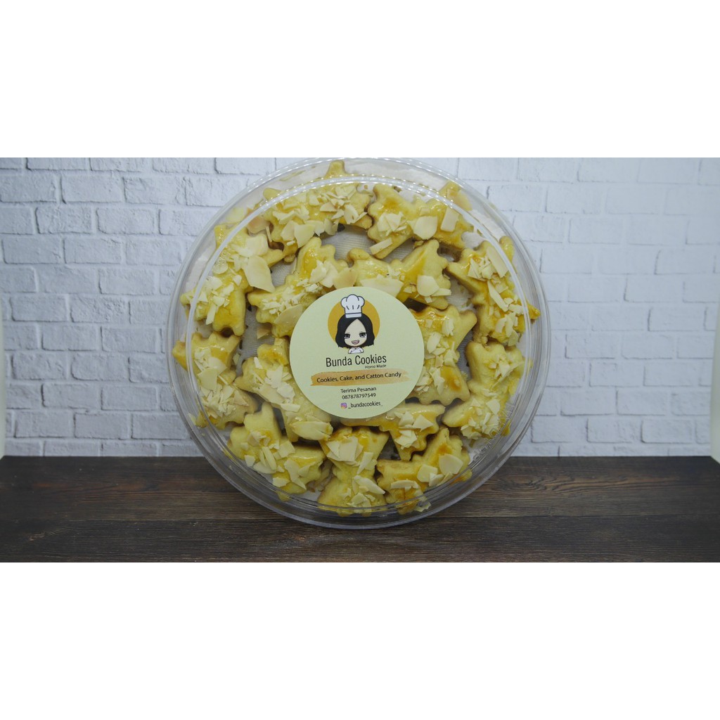 

Kue Kacang Almond Kue Lebaran Bunda Cookies