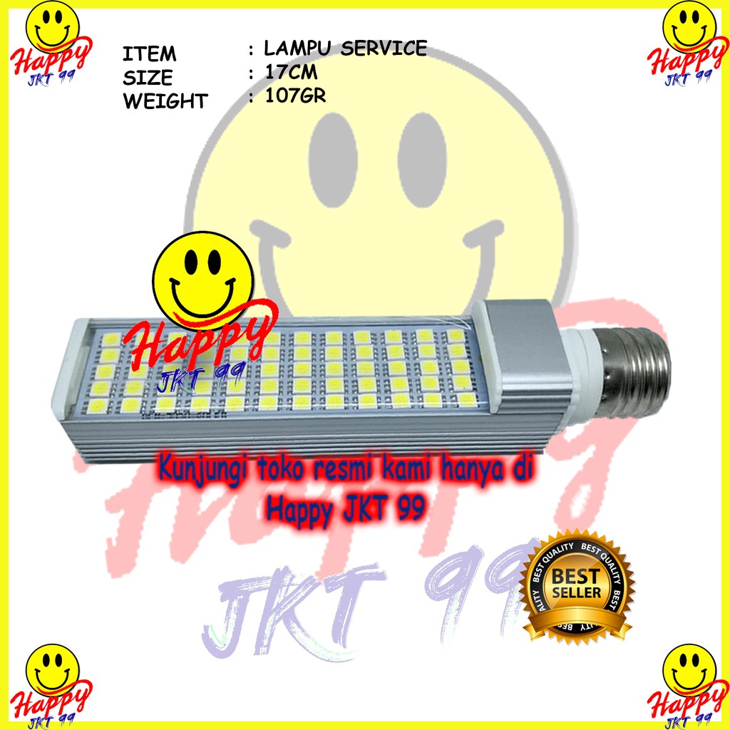 [ HAPPY JKT 99 ] LAMPU SERVICE LAMPU BELAJAR LAMPU JEPIT LAMPU BOLAM TEKNISI 60 LED GAGANG LAMPU JEPIT