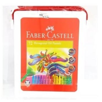 

Faber Castell Hexagonal Oil Pastel Crayon 72 Colours Color Warna ---READY---