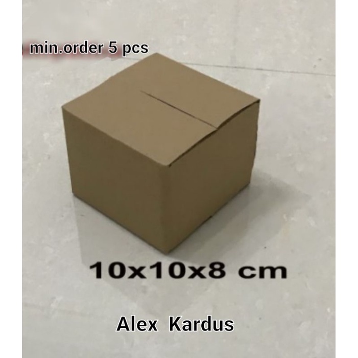 

Kardus / box / 10x10x8 cm / karton packing polos baru ST