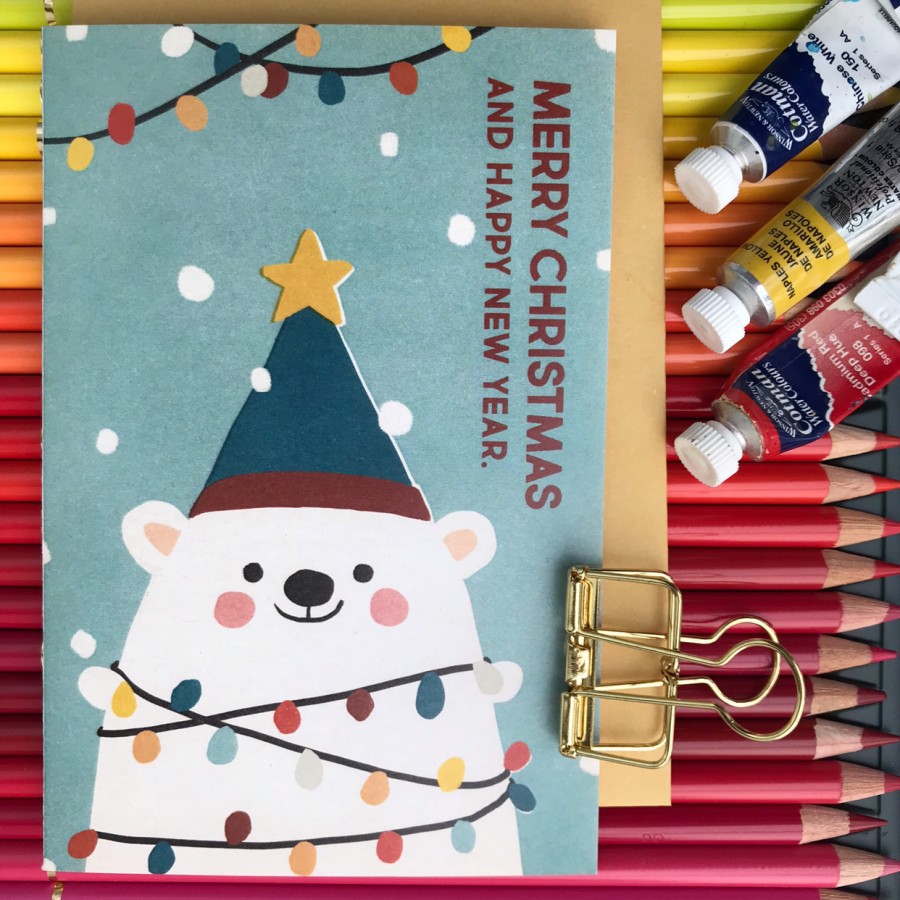 

[Artopia] Greeting Card by MENTOL ART | Christmas | Kartu | Holiday | Natal