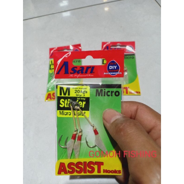 Micro Assist Hook Asari Stinger Single Assist Hook