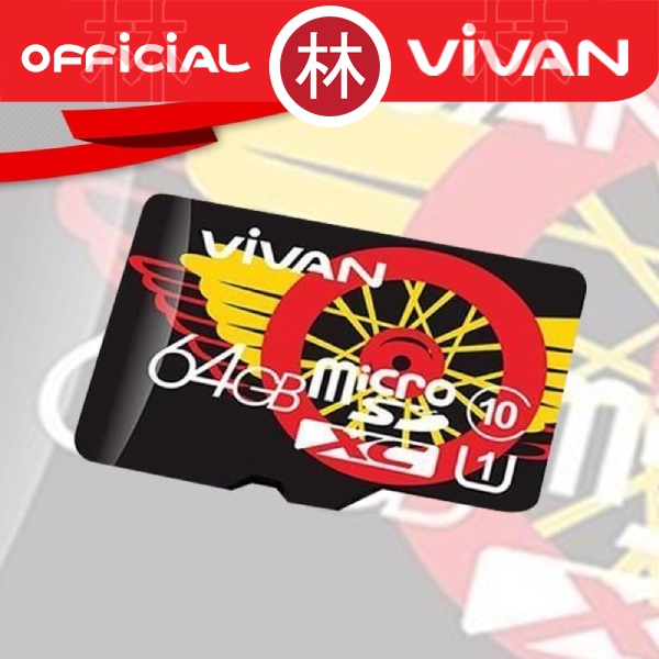 VIVAN V64U10 64GB Class 10 Micro SD TF Card Memory Card