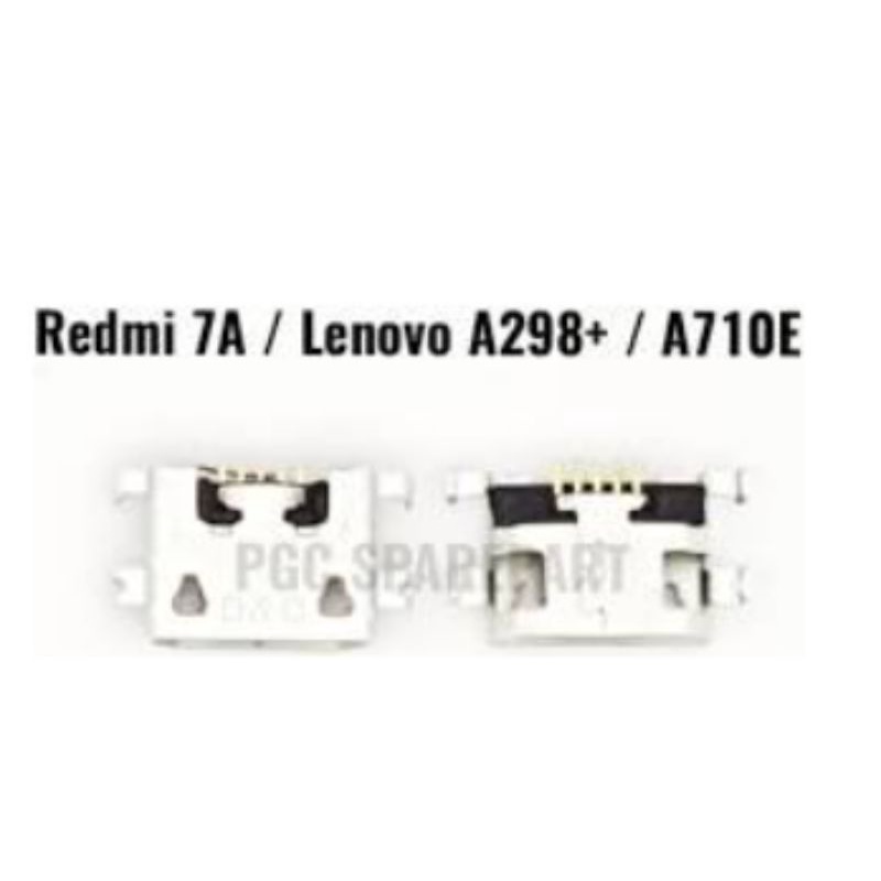 Konektor Cas Xiaomi Redmi 7a/ Lenovo A298+ / A710e Connector