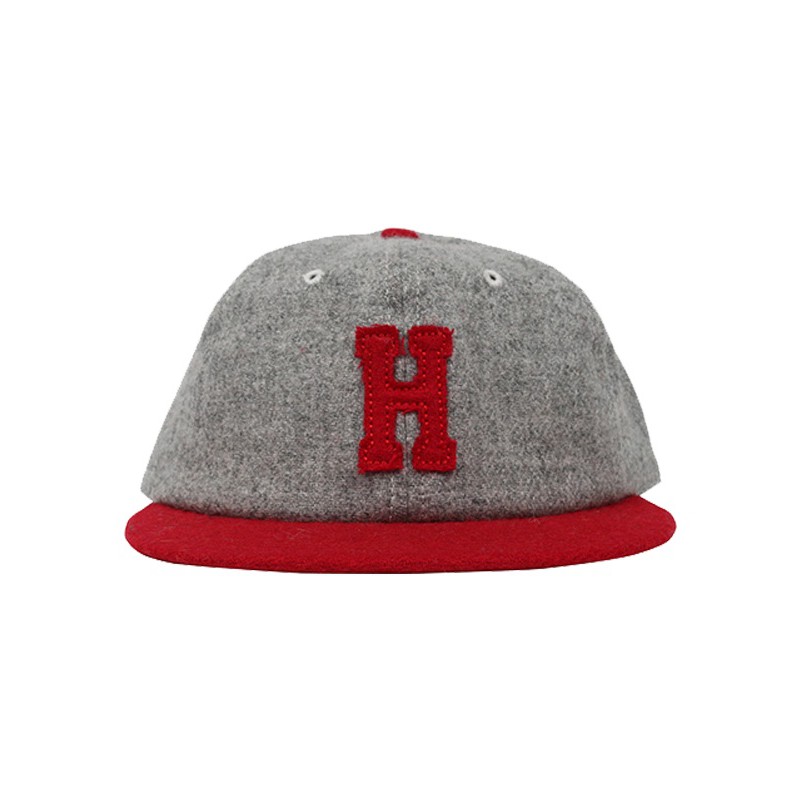 Easthood Logos Topi Bisbol Abu Merah