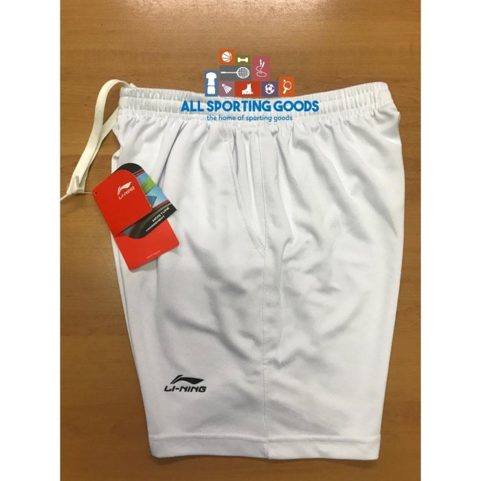 w01w0w Celana Badminton Bulutangkis Lining Putih Grade Ori Import - M Tg020Gv