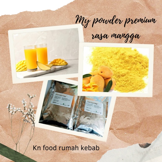 

Powder Premium Rasa Mangga - 1 Kg- Mangga.