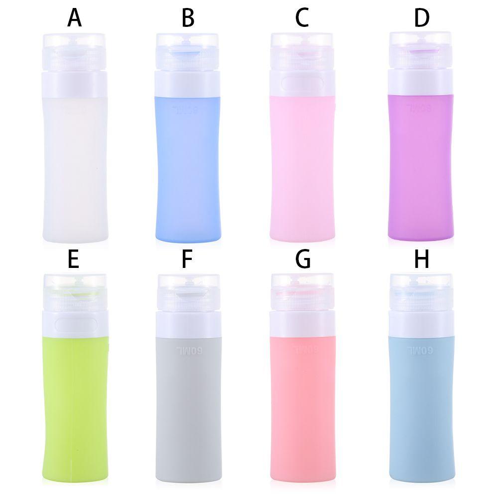 Suyo 60ml Botol Silikon Isi Ulang Sub-Botol Tabung Cuci Tangan Aksesoris Travel