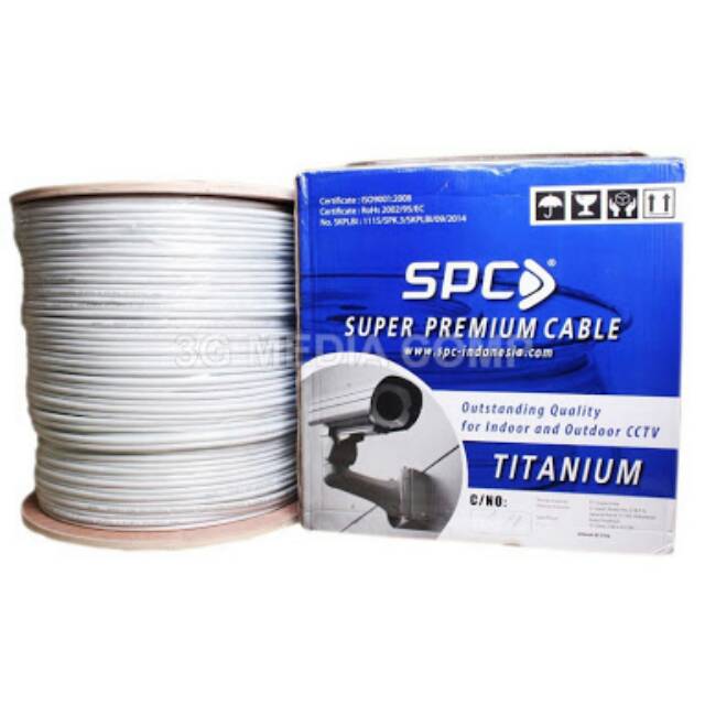 Kabel Cctv Spc Rg59 Satu Roll 300m