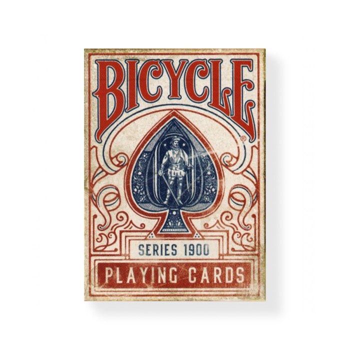 Special Kartu Remi Import Bicycle 1900 Red by Ellusionist (Playing Cards)