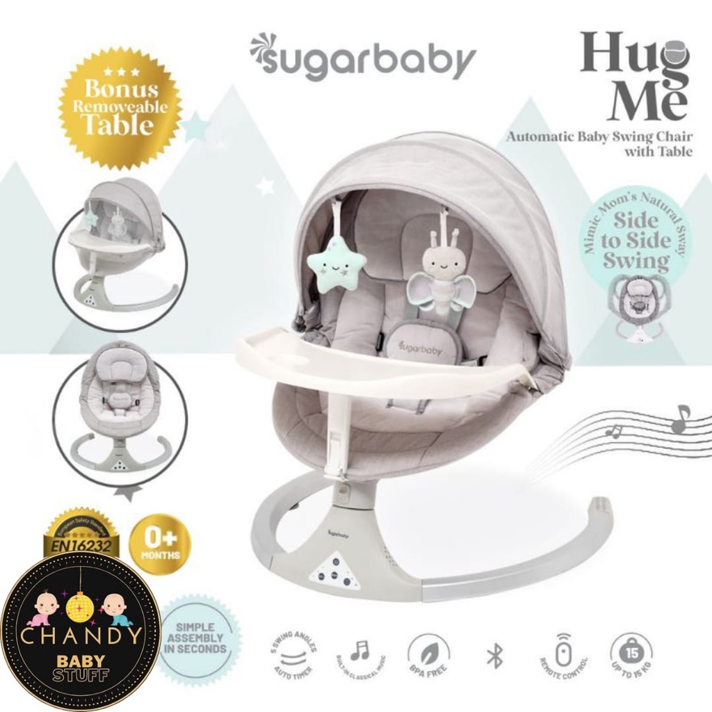 AYUNAN BAYI SUGAR BABY HUG ME AUTOMATIC BABY SWING