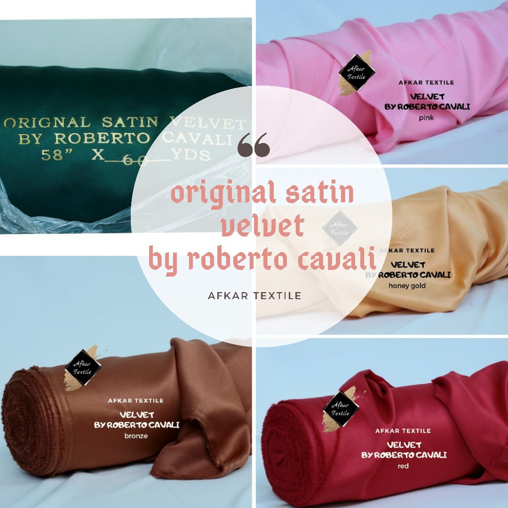 Kain Satin VELVET Premium - Kain Saten Bridesmaid Best Quality - Bahan Kain Halus Silky Premium