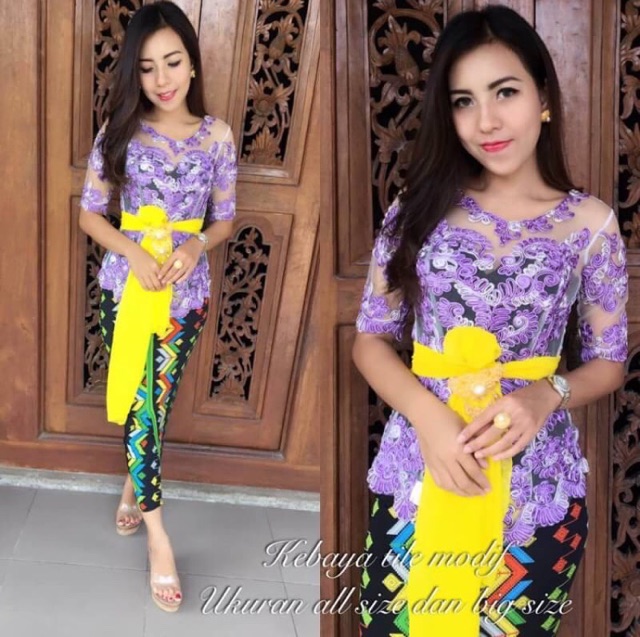 Sale !! Set kebaya jadi modif stik