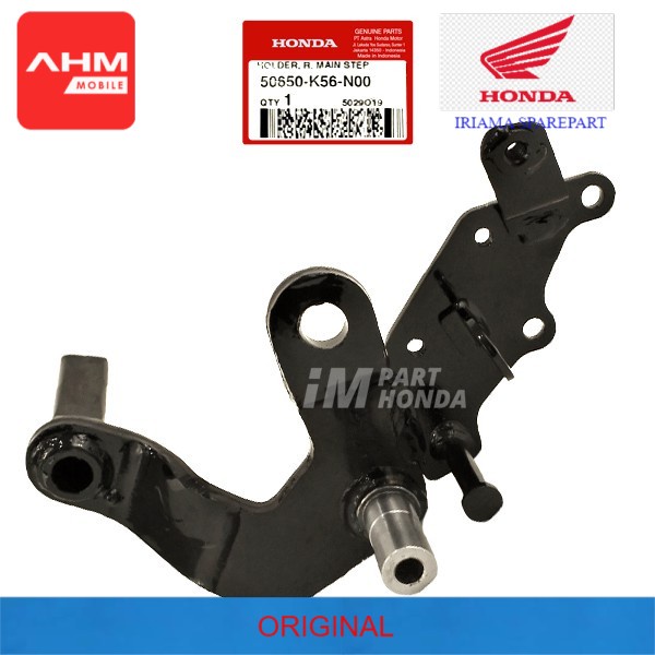 " 50650-K56-N00 Dudukan Foot Step Depan Kanan Sonic 150 R Supra 150 GTR "