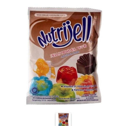 

NUTRIJELL JELLY POWDER COKLAT 30 GR