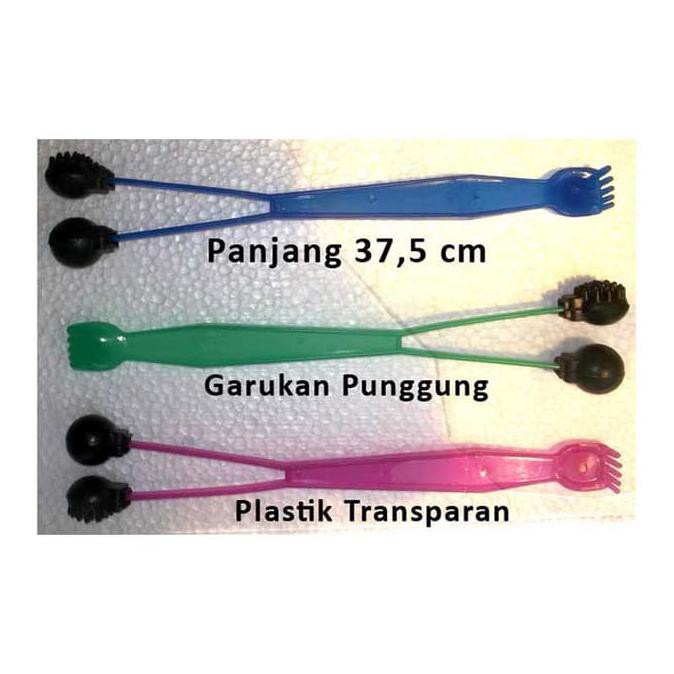 Kualitas Terbaik] Garukan Punggung Plastik Transparan