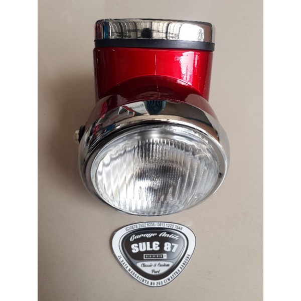lampu depan headlamp reflektor honda s90 pnp honda gorilla honda monkey motor mini custom