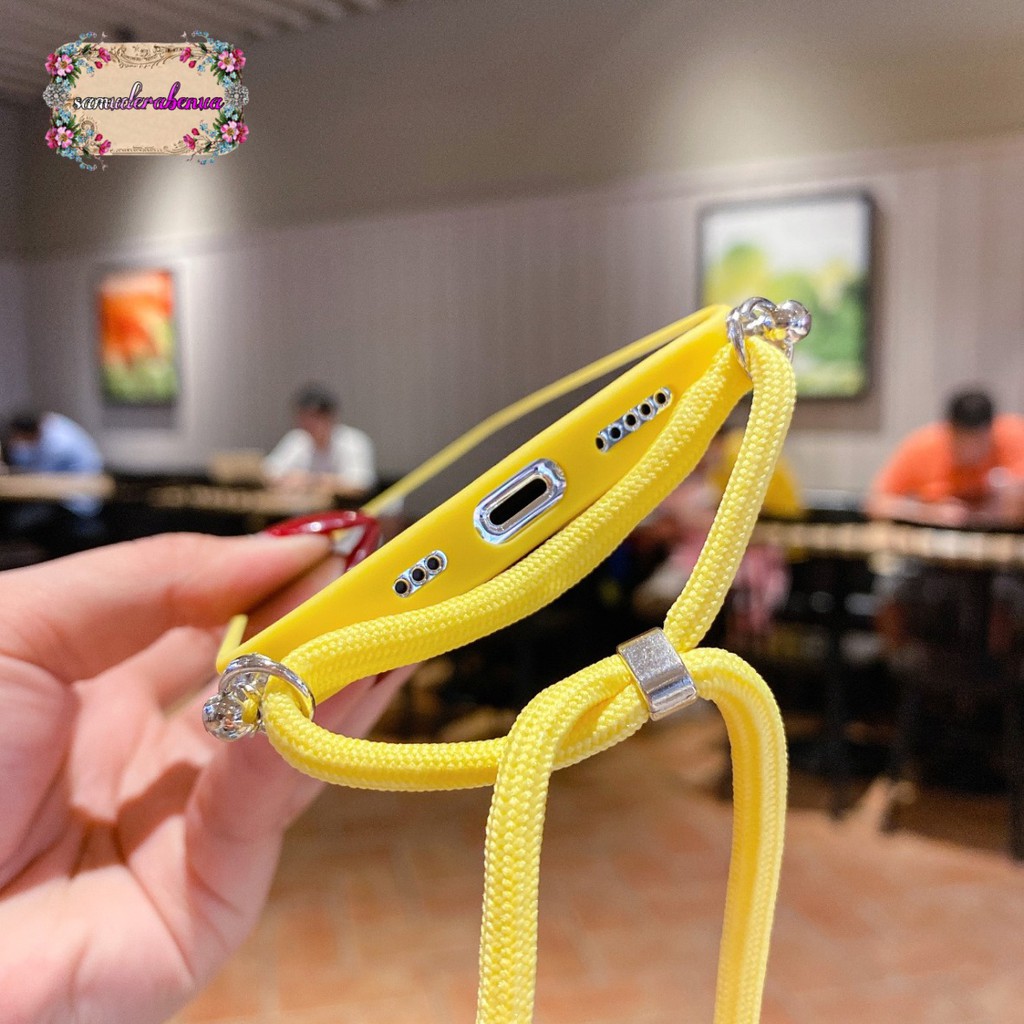 SS157 Softcase Slingcase Lanyard BEAR Realme U1 C2 2Pro 5 C3 5i 5s C11 C12 Narzo30a 20 C17 7i SB1515