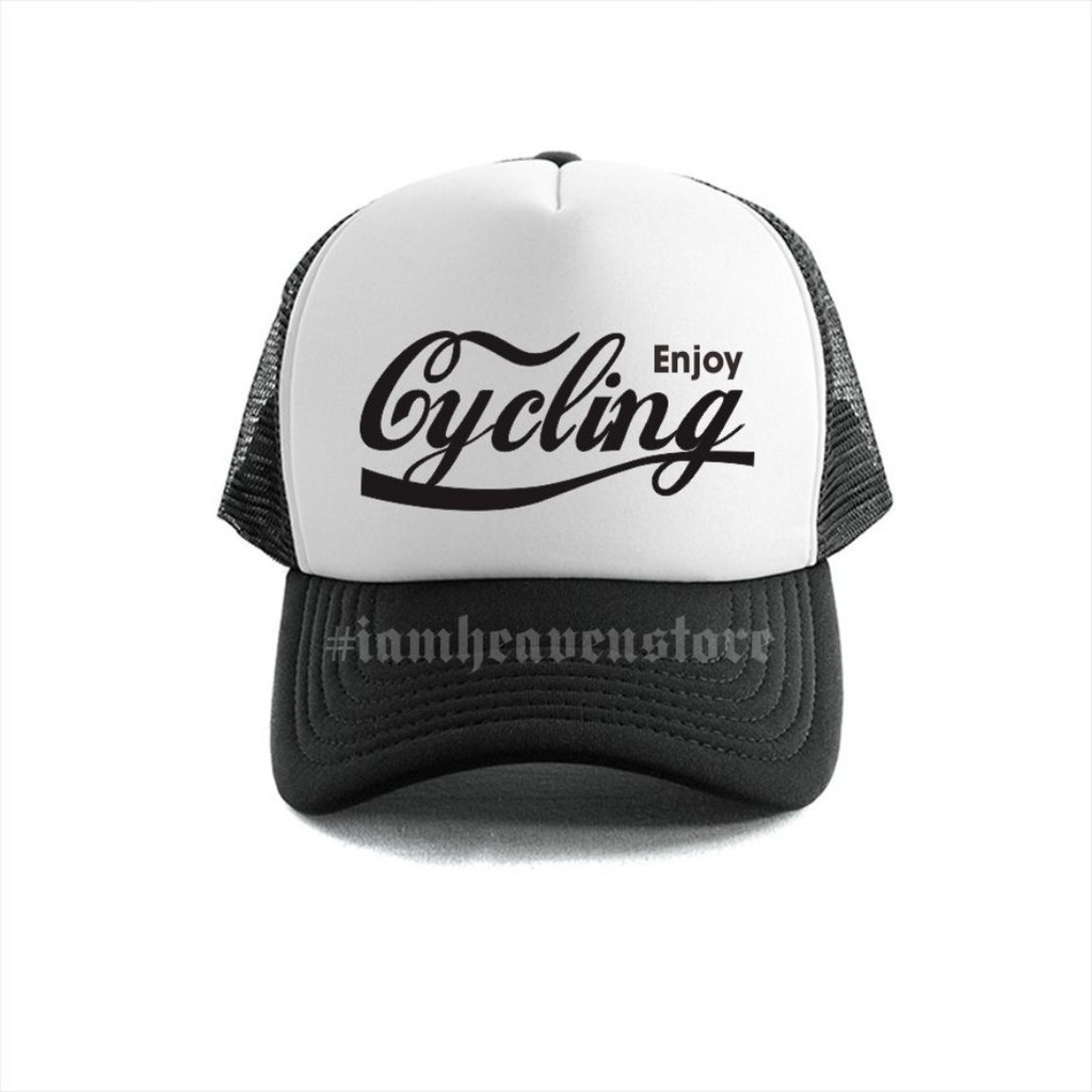 Topi Sepeda Gowes MTB Sepeda Lipat Minion Bike Style Populer 2021 Trucker Jaring