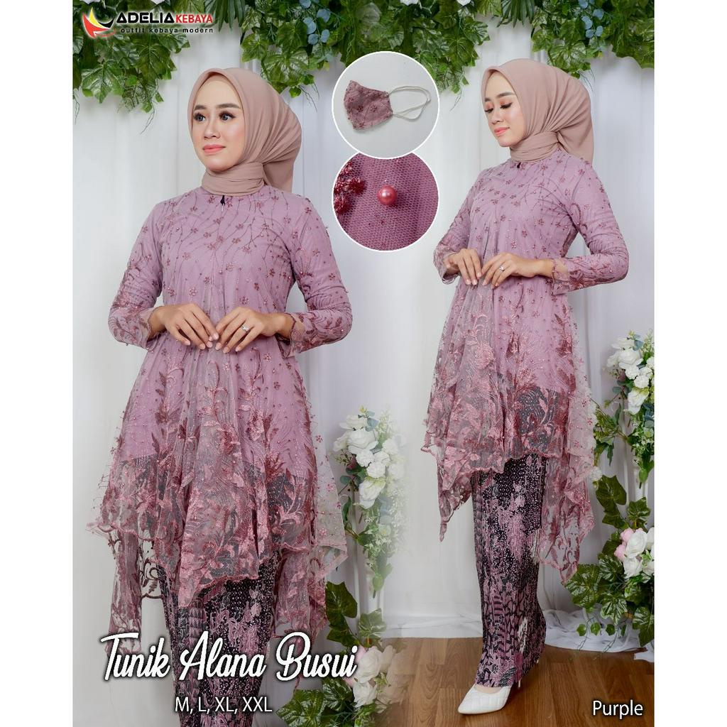 Kebaya Krah shanghai busui Kebaya brukat modern Baju pesta pernikahan modis dan cantik