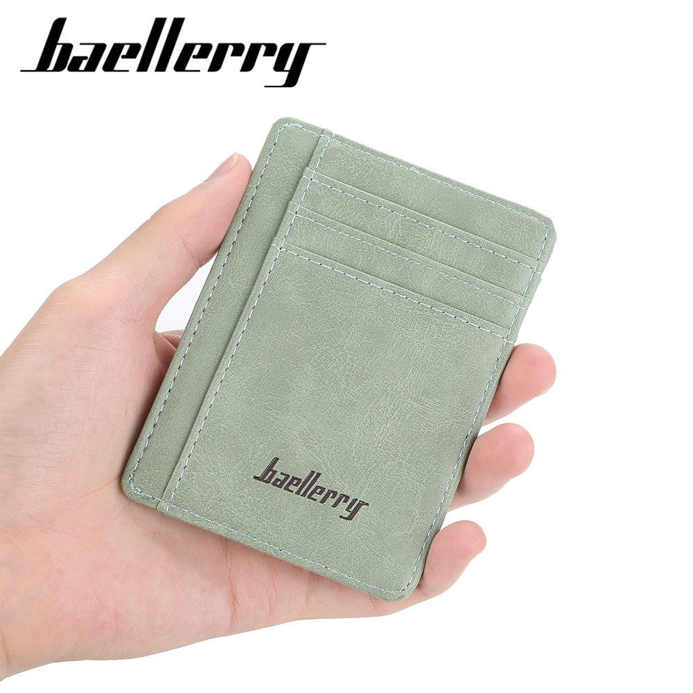 BAELLERRY K9030 Dompet Kartu Wanita Pria Bahan Kulit PU Leather Premium WATCHKITE WKOS