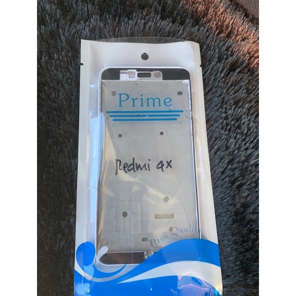 Tulangan frame tatakan redmi 4x note 4x warna putih baru
