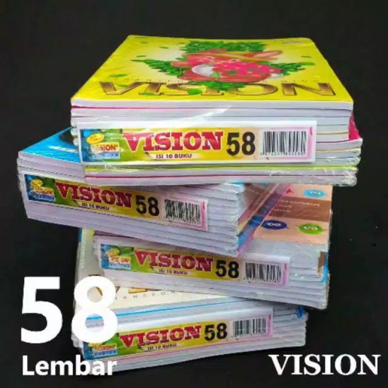 

Buku Tulis Vision 58 Lembar