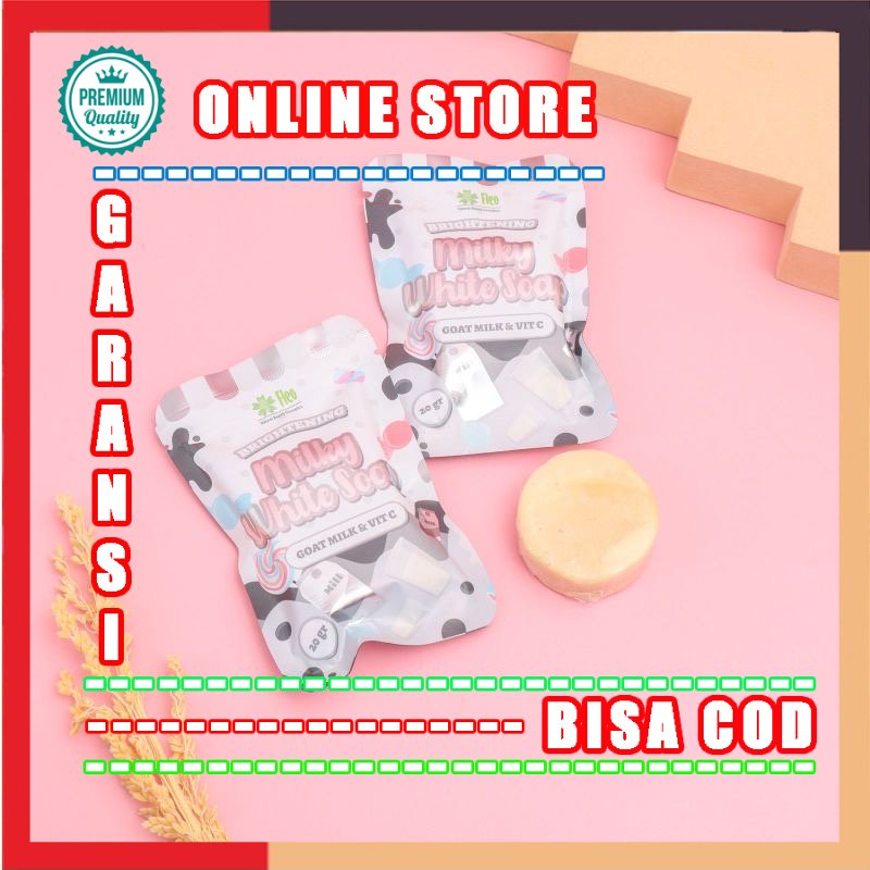 BPOM FLEO BRIGHTENING SOAP (Sabun Wajah dan Badan)