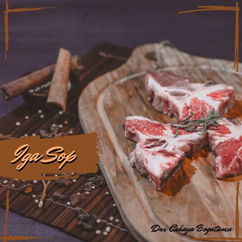 

Iga sop tulang belakang 1kg