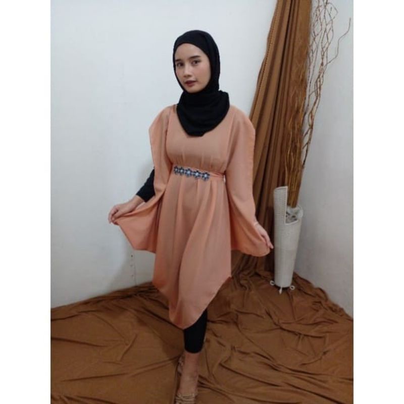 baju kaftan kondangan outer wanita kaftan diamond viral