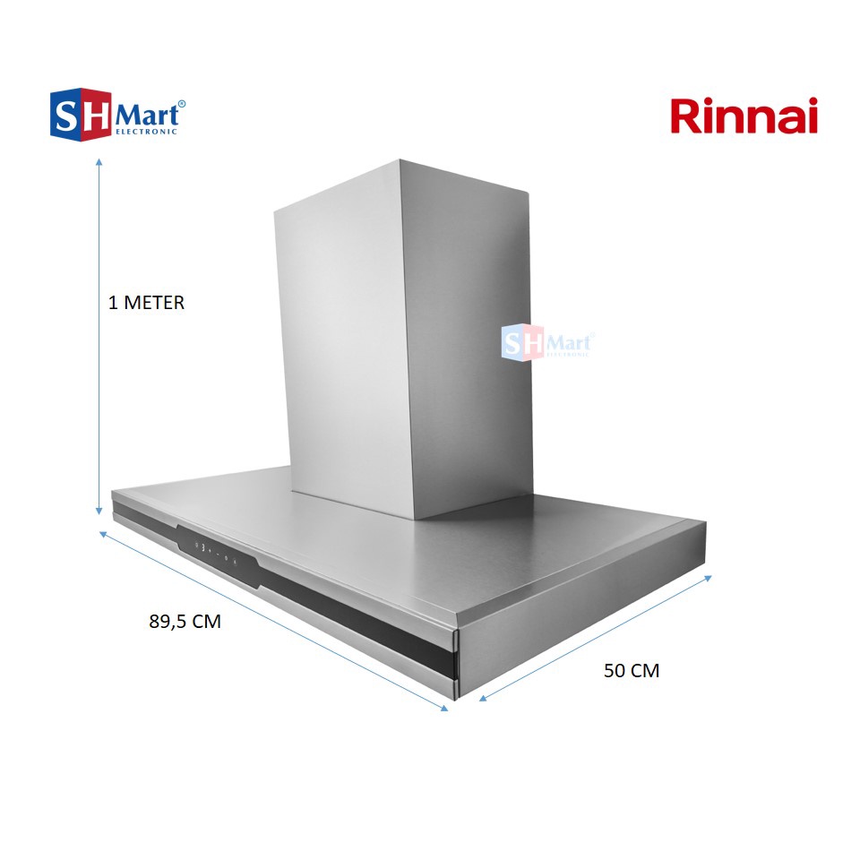 COOKER HOOD RINNAI RH C 2659 SSW / RH-C2659-SSW PENGHISAP ASAP (MEDAN)