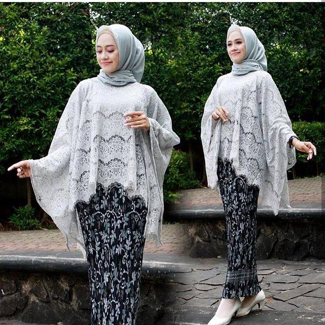 Cape brokat silver