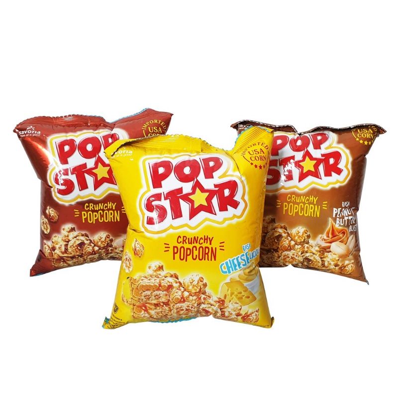 popstar crunchy popcorn 35 gram