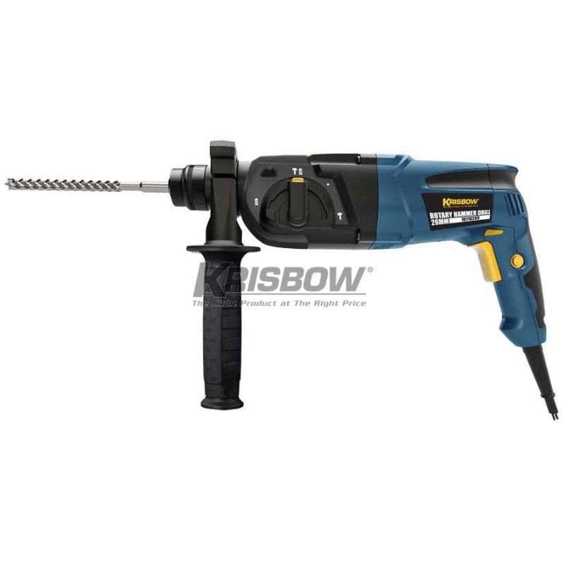 Bor Beton KRISBOW ROTARY HAMMER DRILL 26MM 720W EDH72-26R