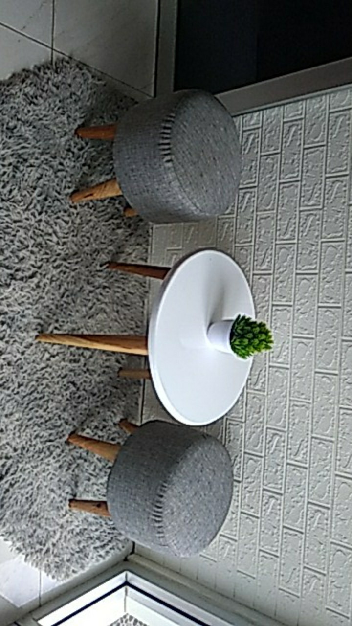 [fd] Kursi Stool Set Ekonomis Kursi Dan Meja