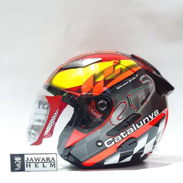 HELM KYT GALAXY MOTIF CATALUNYA