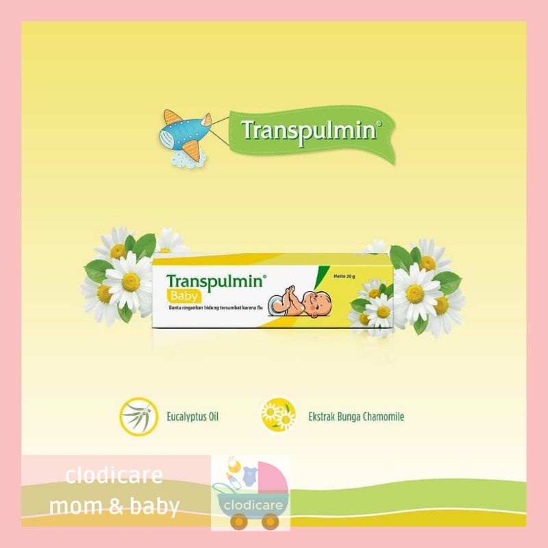 Transpulmin Baby Balsam Mirip Vicks Baby Soothing Care Bayi Kids Pilek Batuk