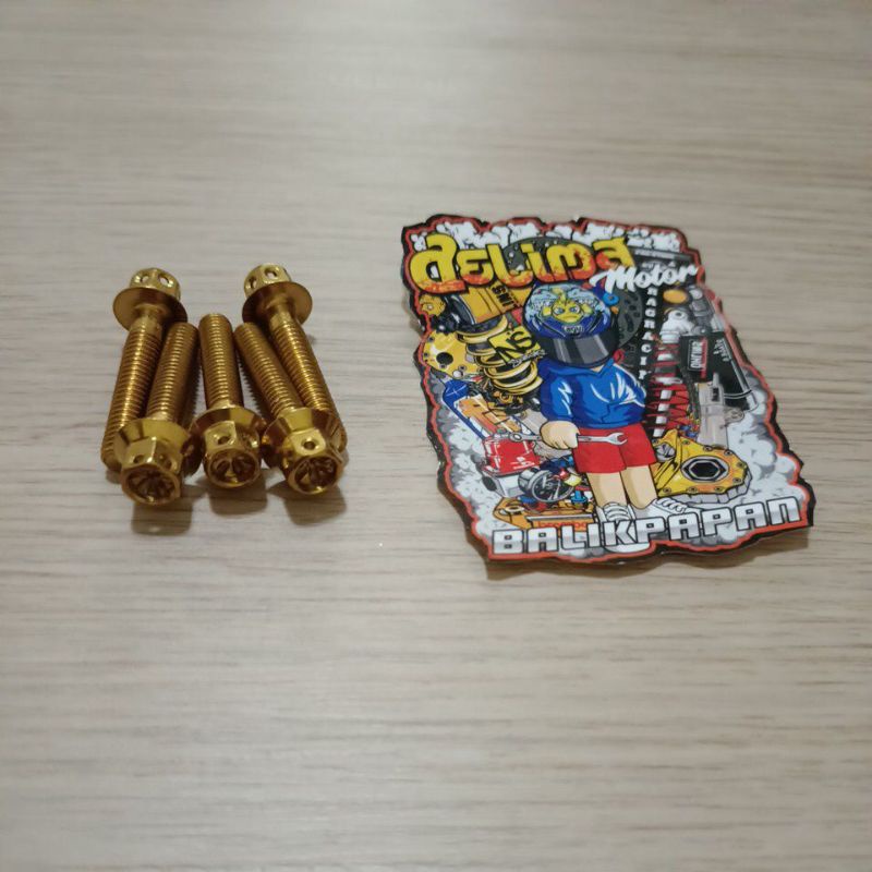 Baut Probolt 6x30 Atau Baut 10 Panjang 3cm Original Thailand