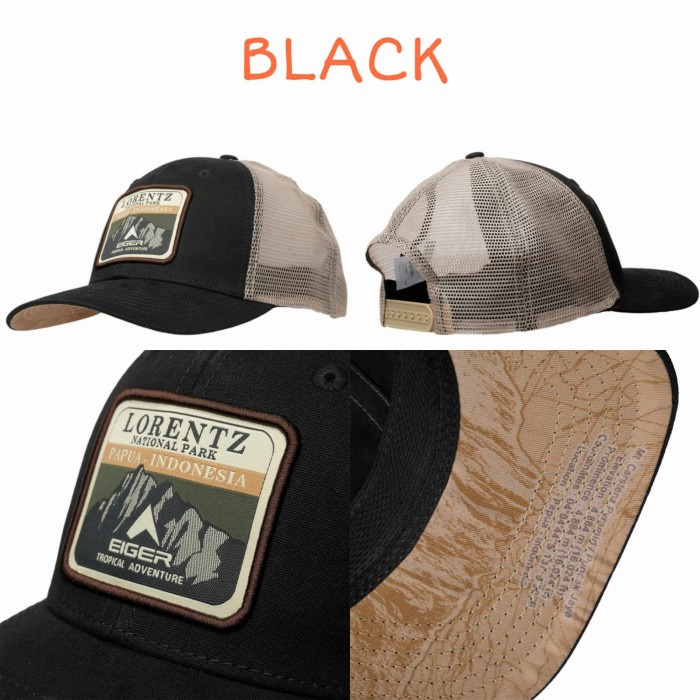 Topi Outdor - Topi Jaring Trucker Outdoor Original Product Eiger Lorentz