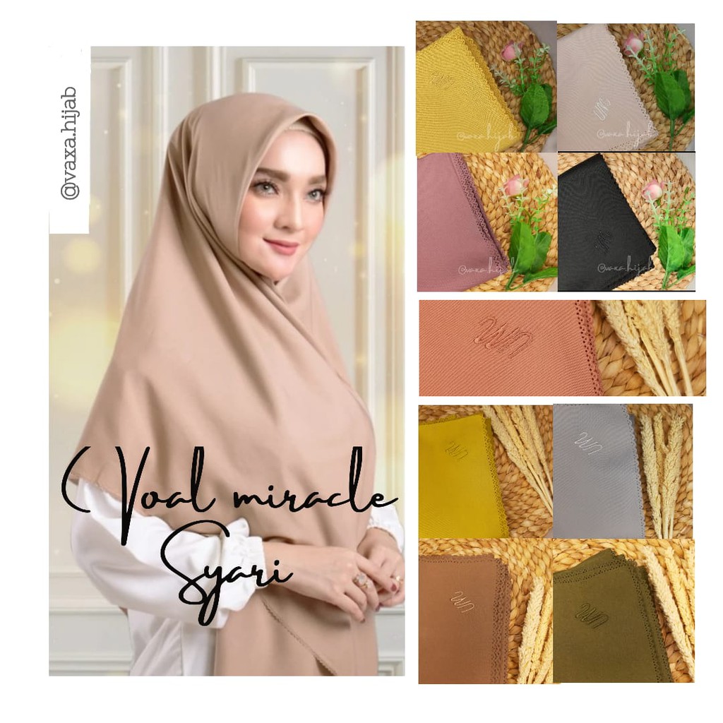 Hijab Syari Voal miracle umama 130x130cm