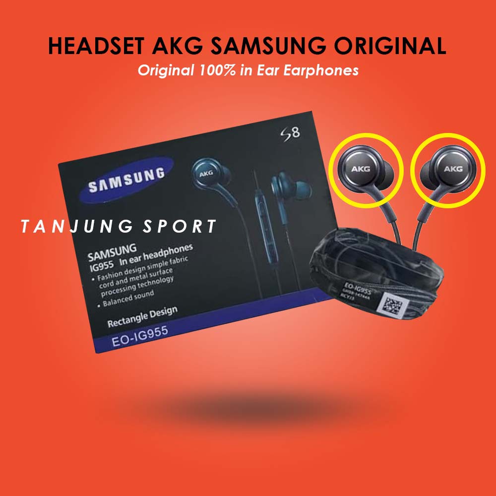 Headset AKG Hansfree Samsung AKG S8 Kualitas Original