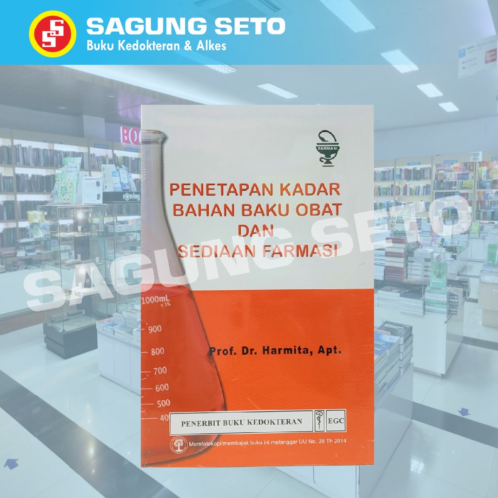 Jual BUKU PENETAPAN KADAR BAHAN BAKU OBAT DAN SEDIAAN FARMASI | Shopee ...