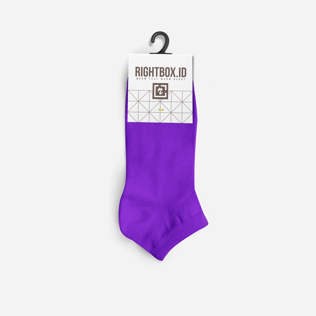 Kaos kaki Wanita, Rightbox Pendek Semata kaki-Violet