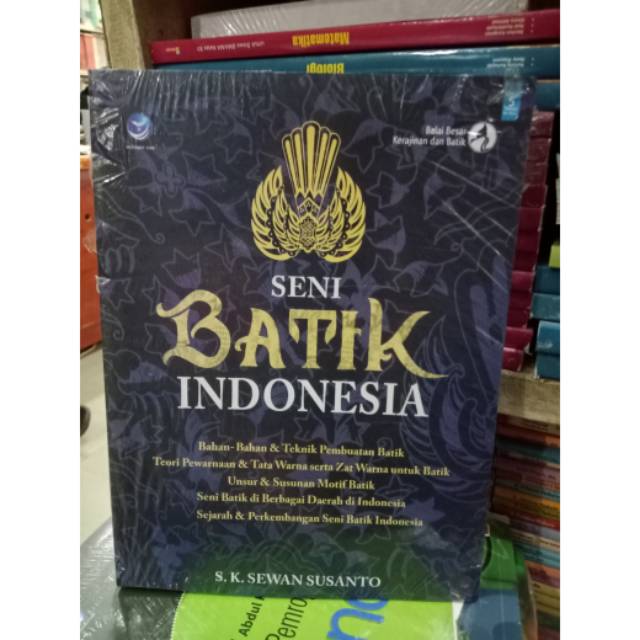 Buku seni batik Indonesia asli