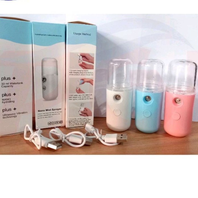 NANO MIST SPRAY PELEMBAB KULIT WAJAH / NANO SPRAY FACIAL SKIN MOISTURIZER / TIDAK BISA MEMILIH