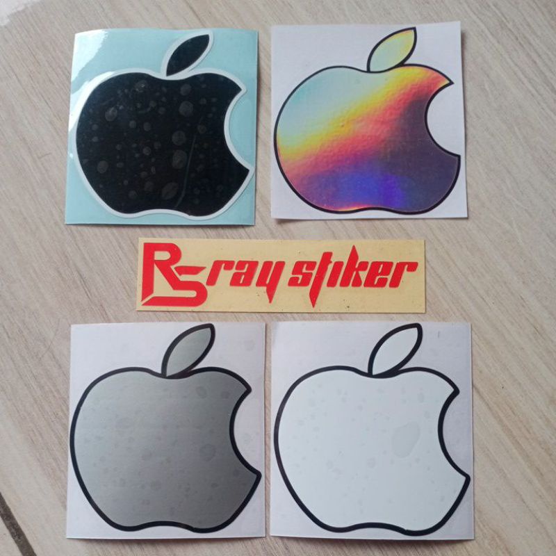 

sticker cutting aple