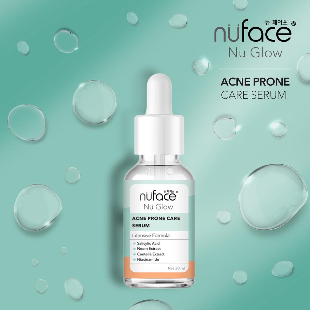 Jual Nuface Nu Glow Liquid Acneprone Care Serum Serum Acne Shopee Indonesia